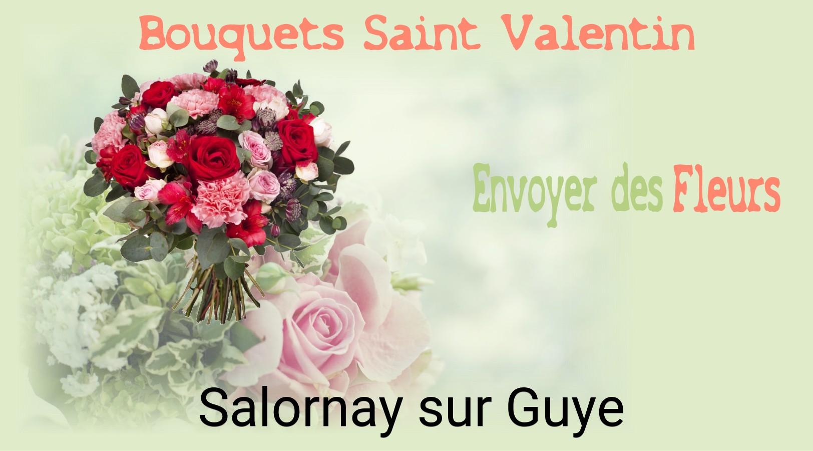 Roses de Saint-Valentin livrées à Salornay-sur-Guye